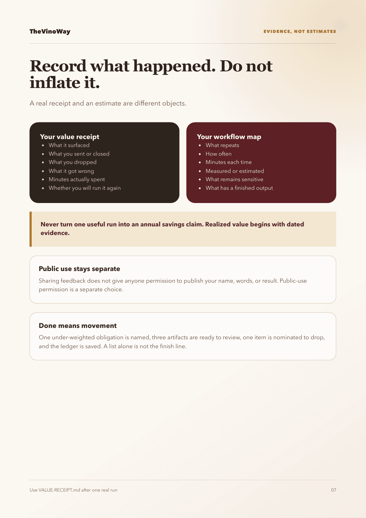 A page from the Your First AI Agent visual guide